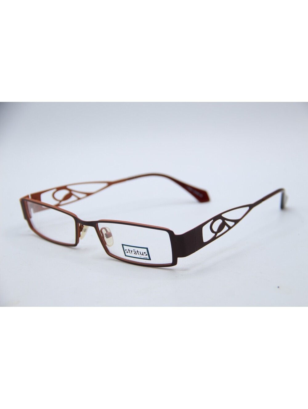 Stratus M3058 Col 12 Brown Authentic Frames Eyeglasses 51-18